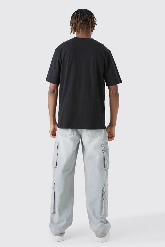 Tall T-Shirt mit Original Man Print