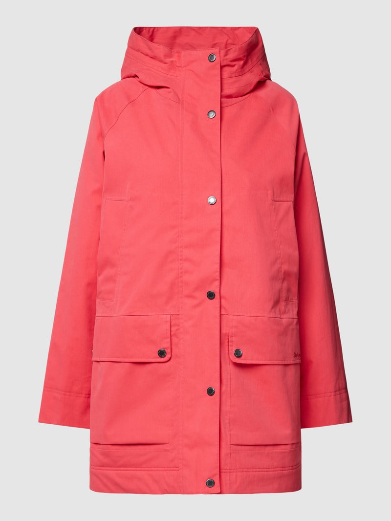 Jacke mit Eingrifftaschen Modell 'WINTER BEADNELL' in koralle