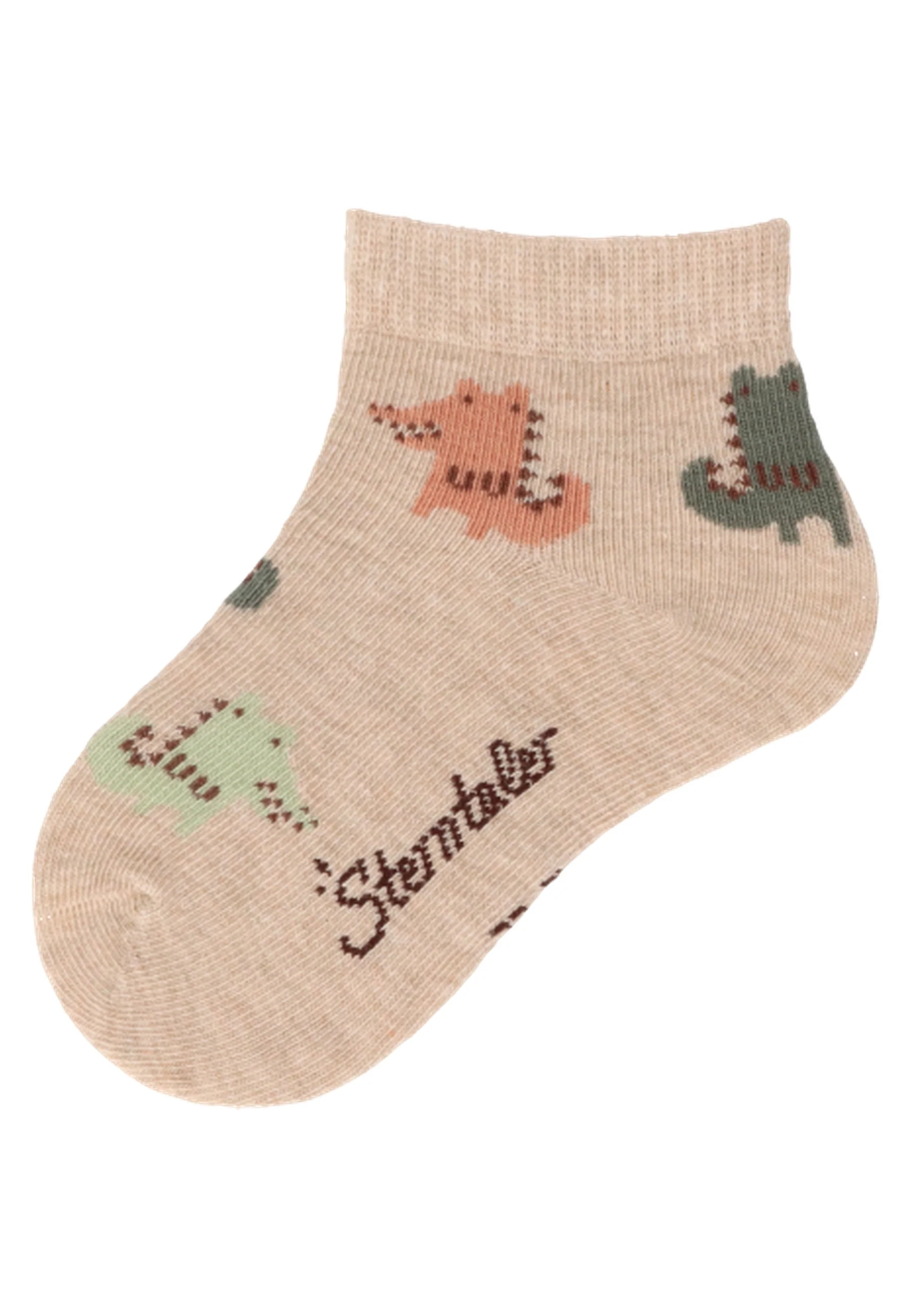 Socken im 3er Pack mit Motiv Tiere in versch. Farben