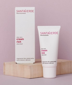 SANTAVERDE classic cream rich ohne Duft Gesichtscreme-30 ml