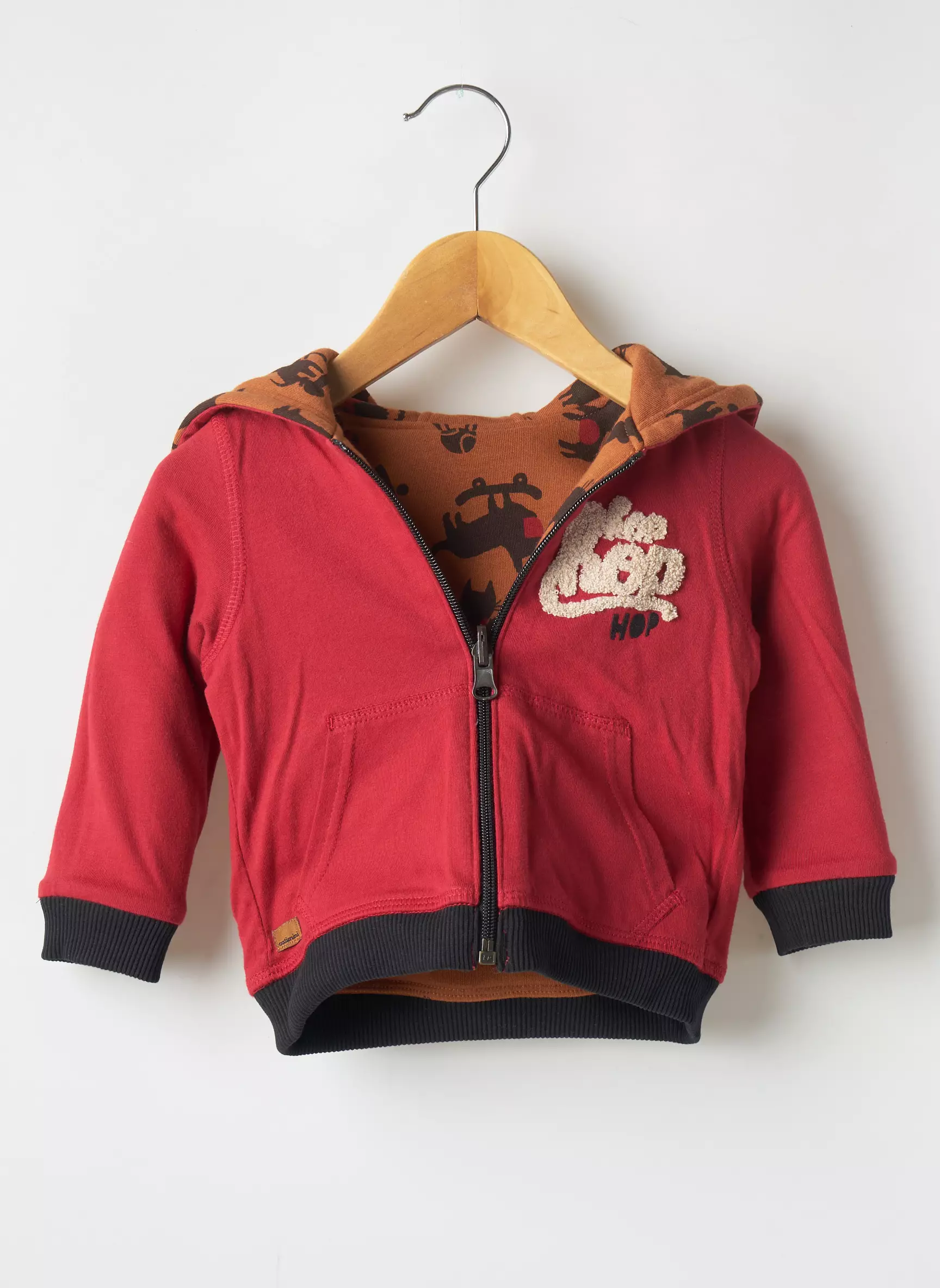 Catimini Cardigans Garcon couleur rouge