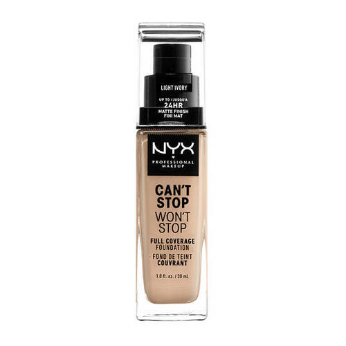 NYX Professional Makeup Can't Stop Won't Stop Full Coverage Foundation, мушкатни орашчић 30 мл