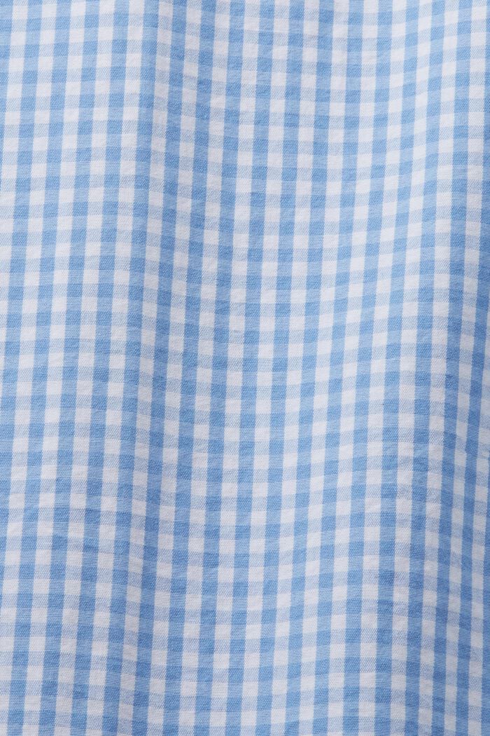 Button-Down-Hemd mit Vichy-Muster, 100% Baumwolle