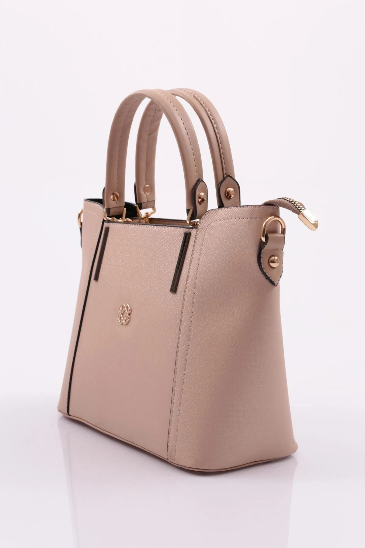 DGN  Schulter- und Handtasche für Damen Modell 3227 mit Nerzmosaikmuster
