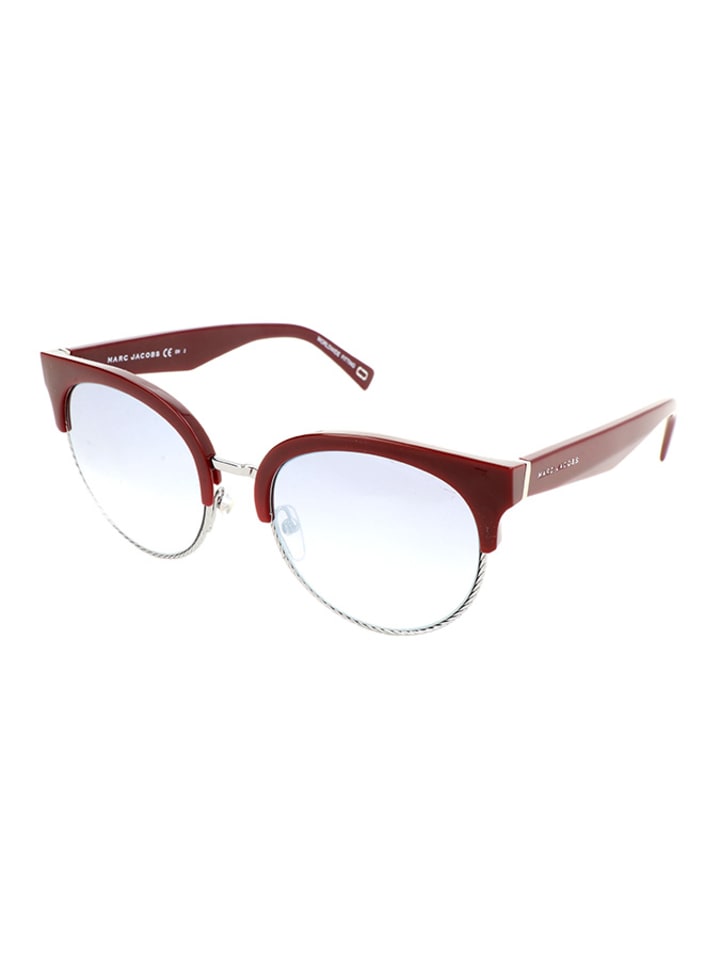 Marc Jacobs Damen-Sonnenbrille in Rot-Silber/ Hellblau günstig kaufen 54