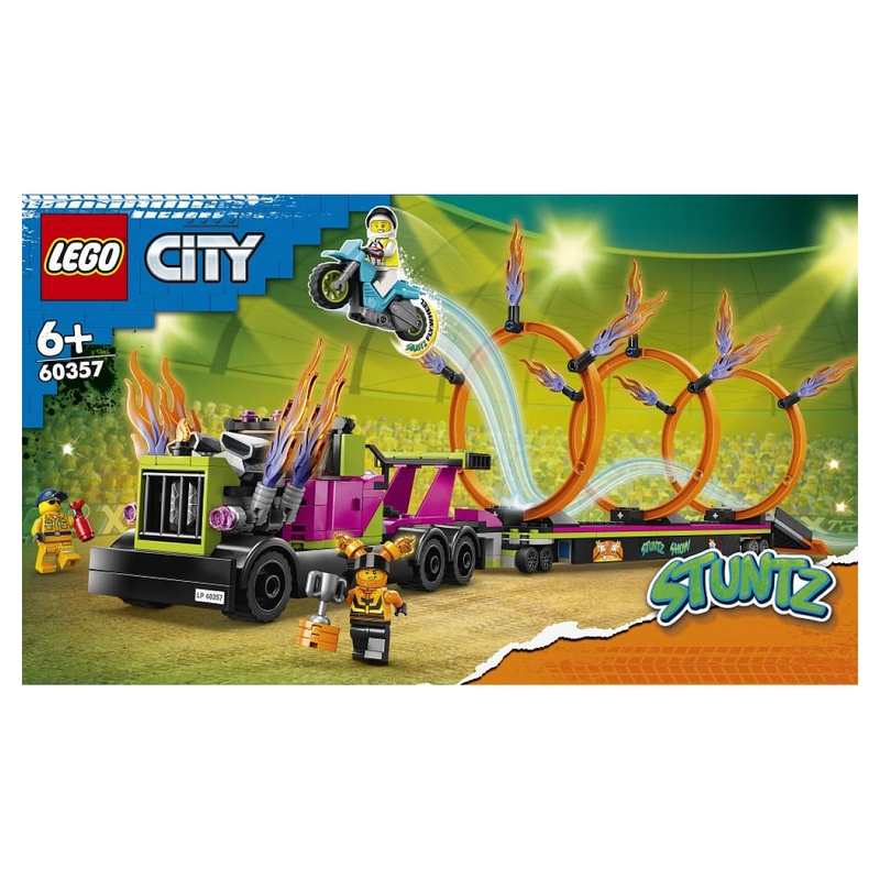60357 Le défi de cascade : les cercles de feu LEGO City
