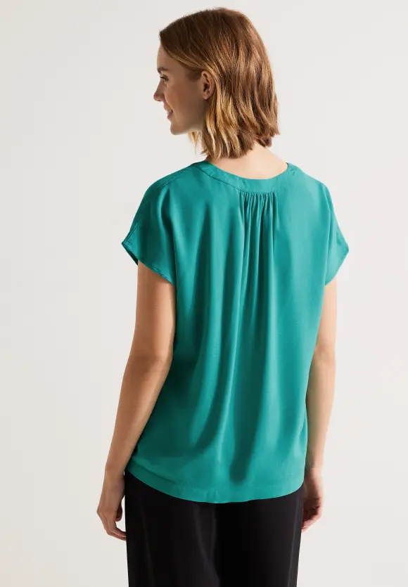 Street One Blusenshirt in Unifarbe