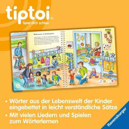 tiptoi® Starter-Set: Stift und Wörter-Bilderbuch Kindergarten