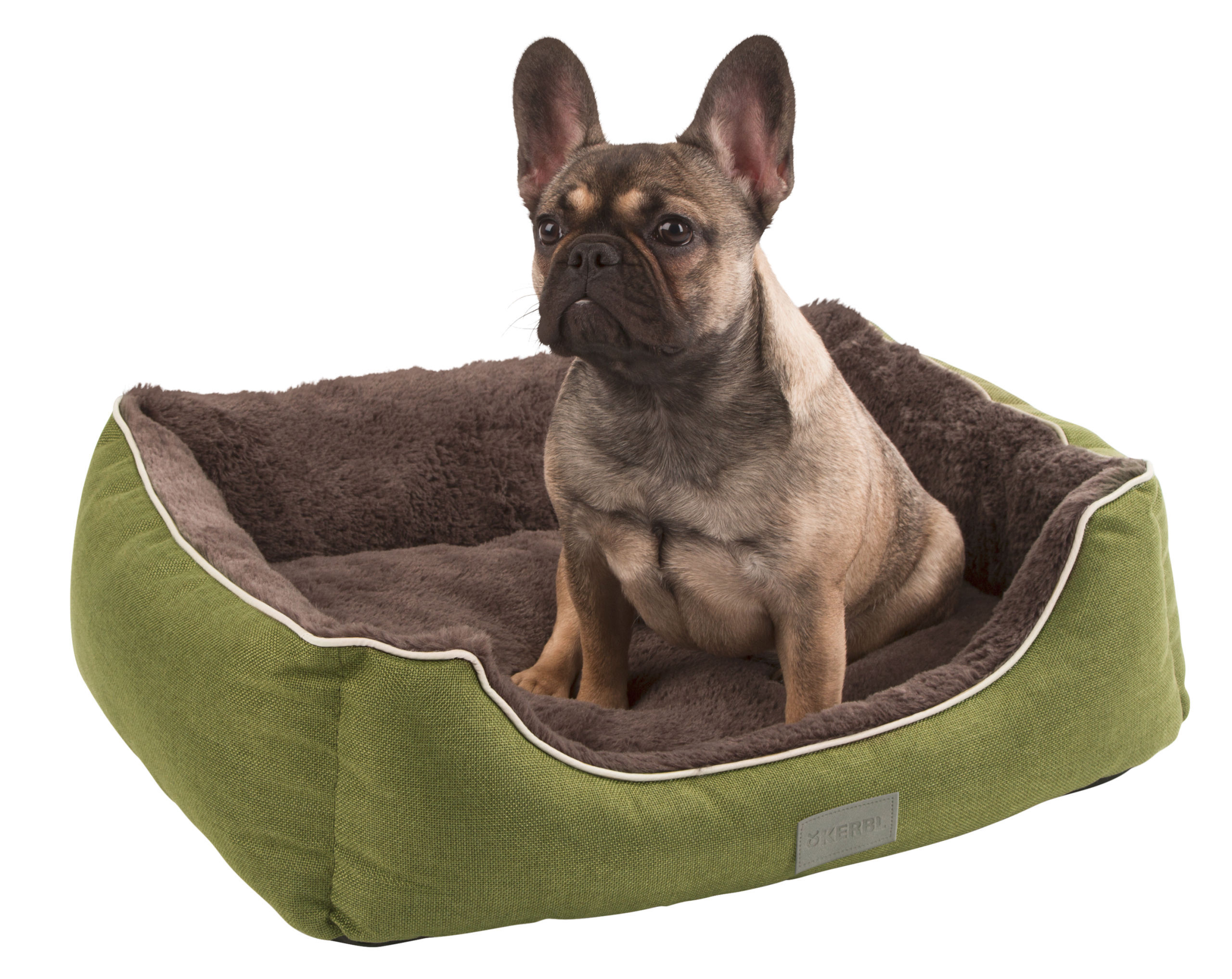 Kerbl Hundebetten Kerbl Pet Kuschelbett Samuel, Grau, 60x50x17cm grau M