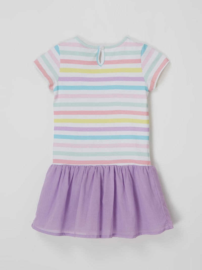 Kleid mit Pailletten in flieder