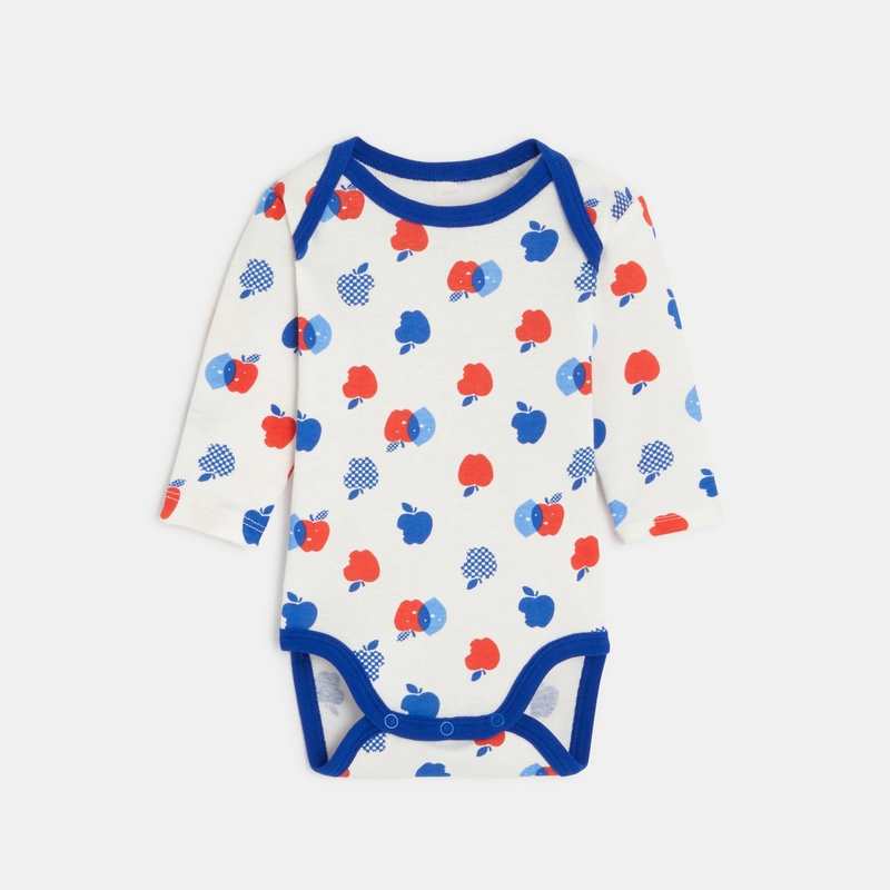 Body bébé garçon à motifs fruités beige Catimini