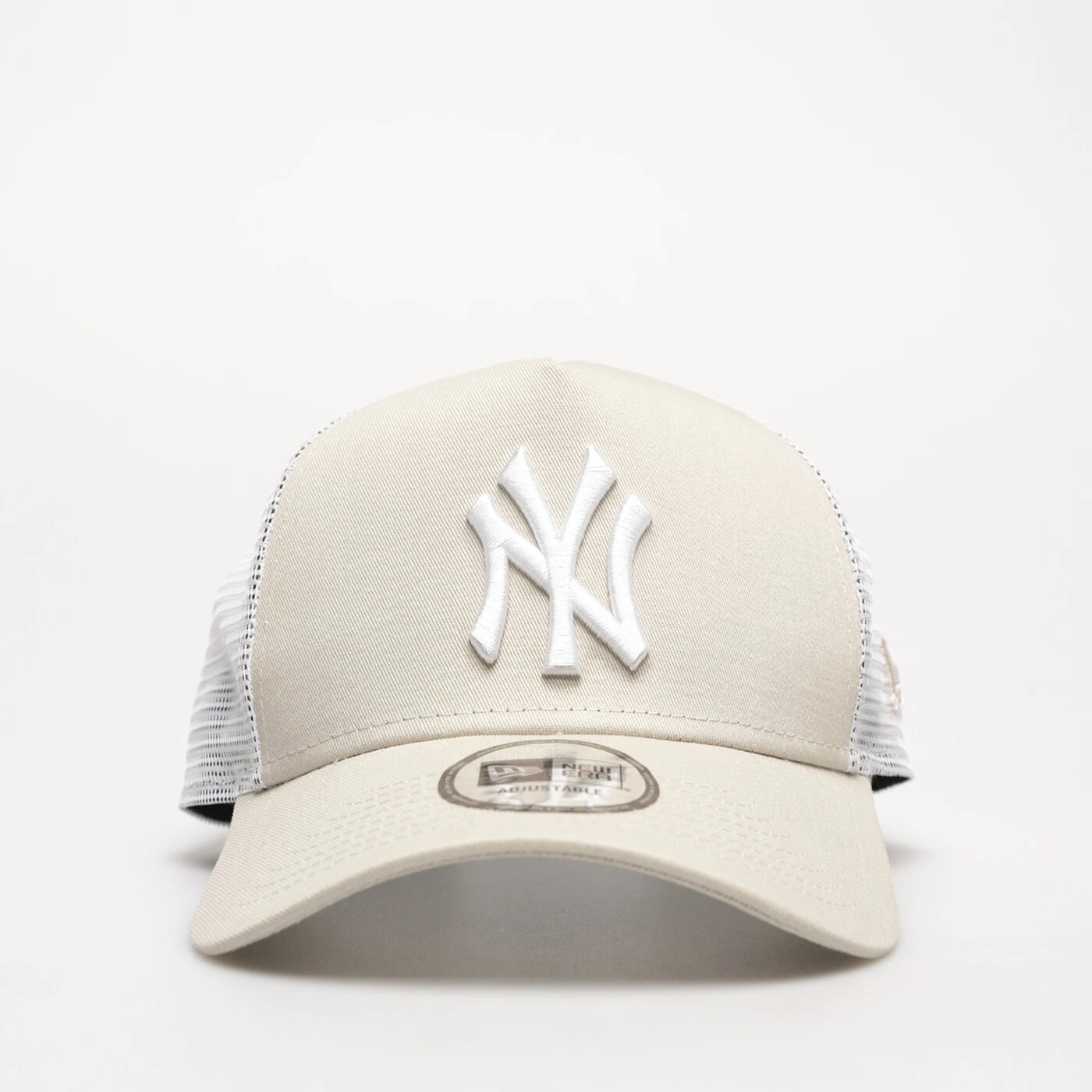 NEW ERA MÜTZE LEAGUE ESS 9FORTY TRUCKER NYY STN NEW YORK YAN Beige