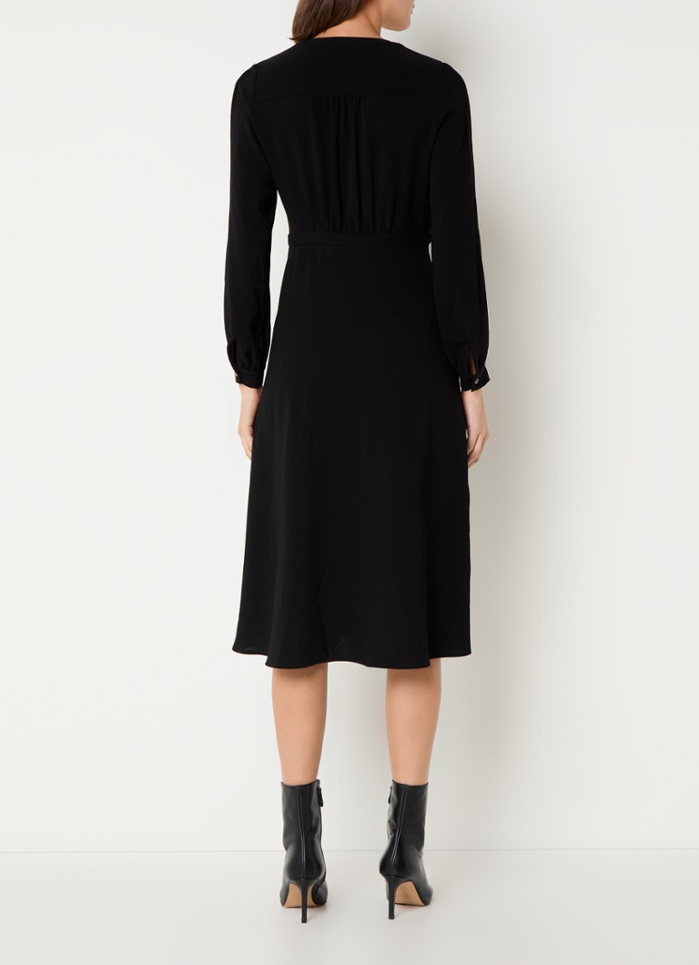 Abito tunica midi Solange di Gerard Darel con maniche a sbuffo