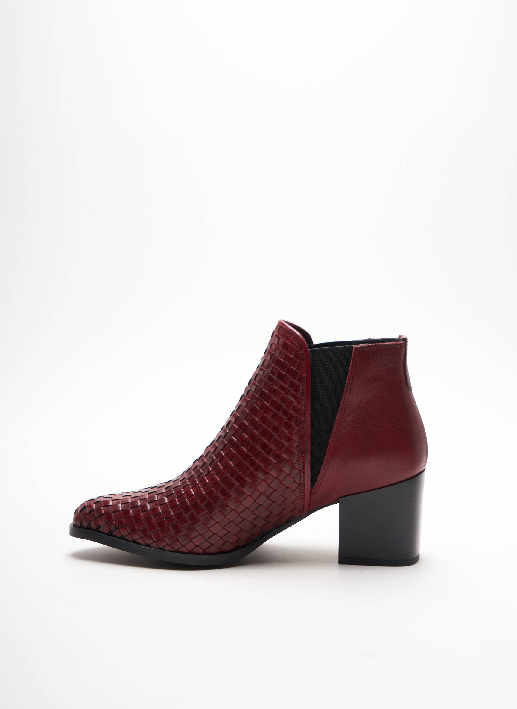 Yves Desfarge Bottines Femme couleur rouge