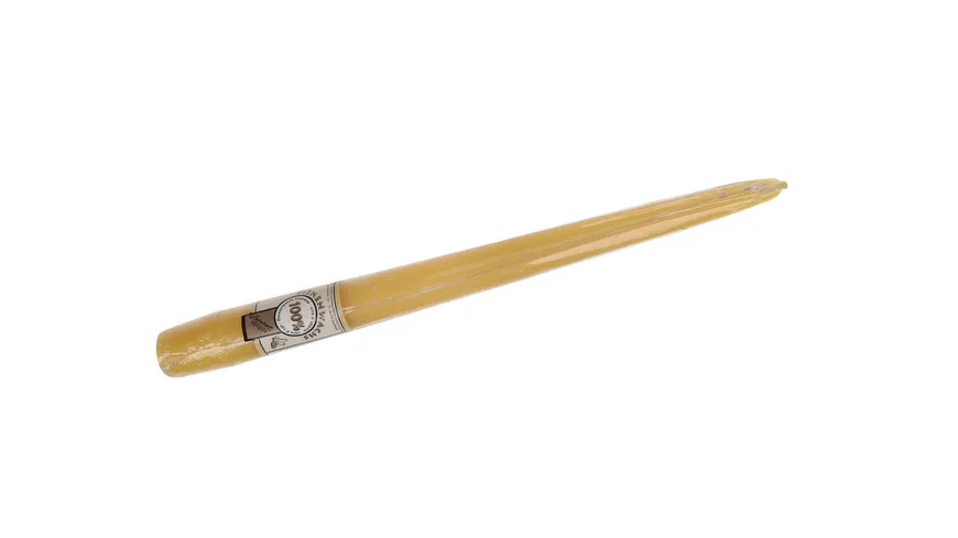 Steinhart Spitzkerze Bienenwachs 24,5cm Honig