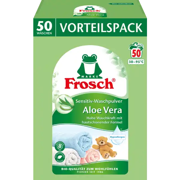 Aloe Vera Sensitiv-Waschpulver 50 WL