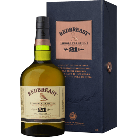 REDBREAST 21 ANS 2000 FIRST FILL SHERRY BUTT ANTIPODES - EN ETUI