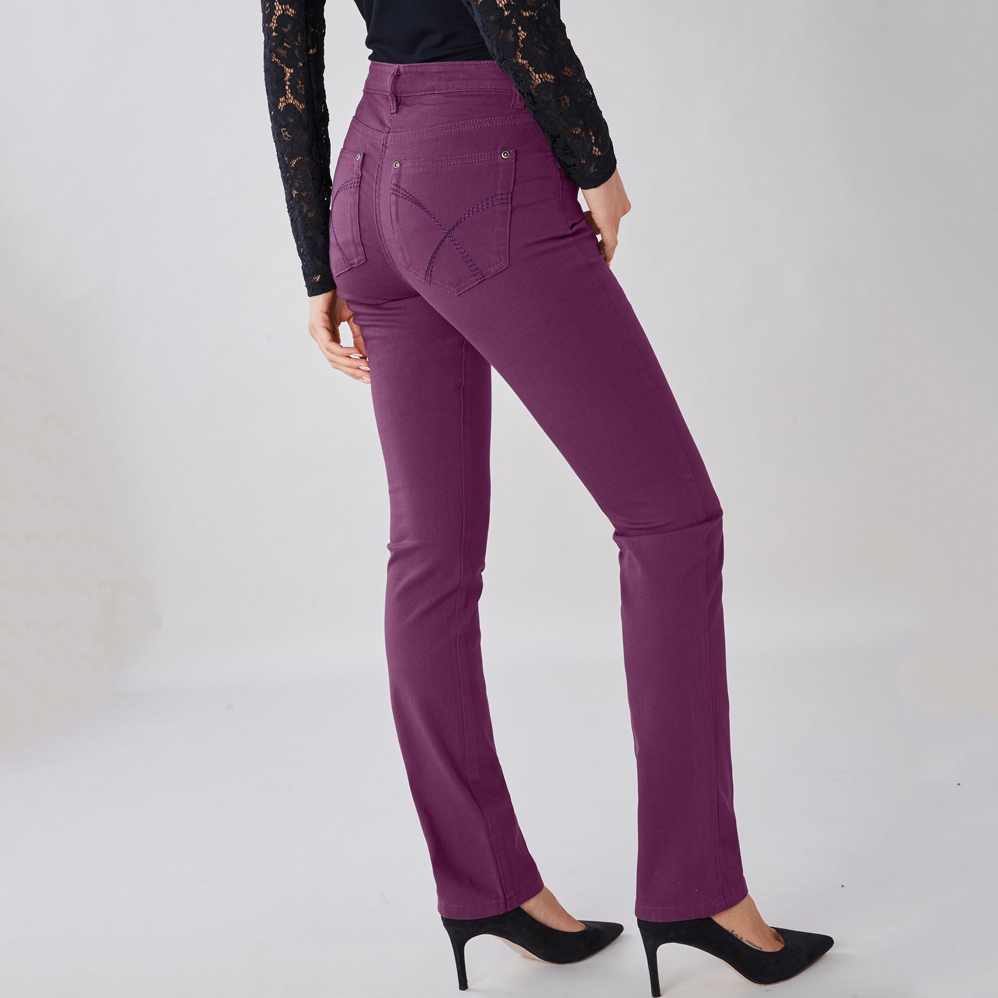 Pantalon sculptant coupe 5 poches