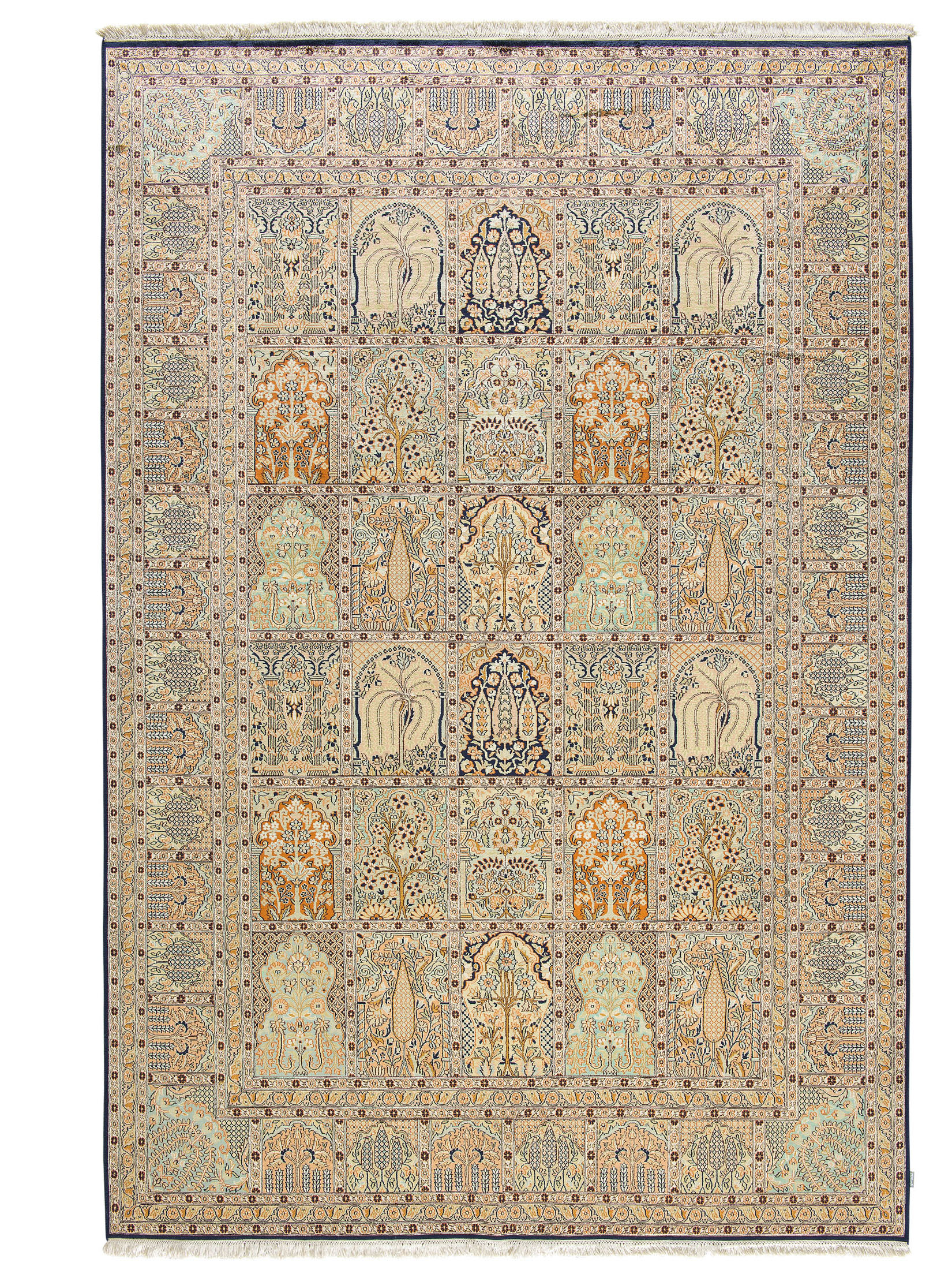 Kaschmir Seide 18/18 ca. 201 x 296 cm, Unikat / Einzelstück