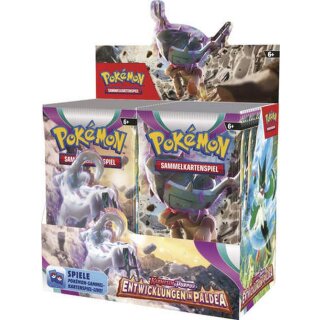 Pokémon - Entwicklungen in Paldea (KP02)  Booster Display (36) (DE)