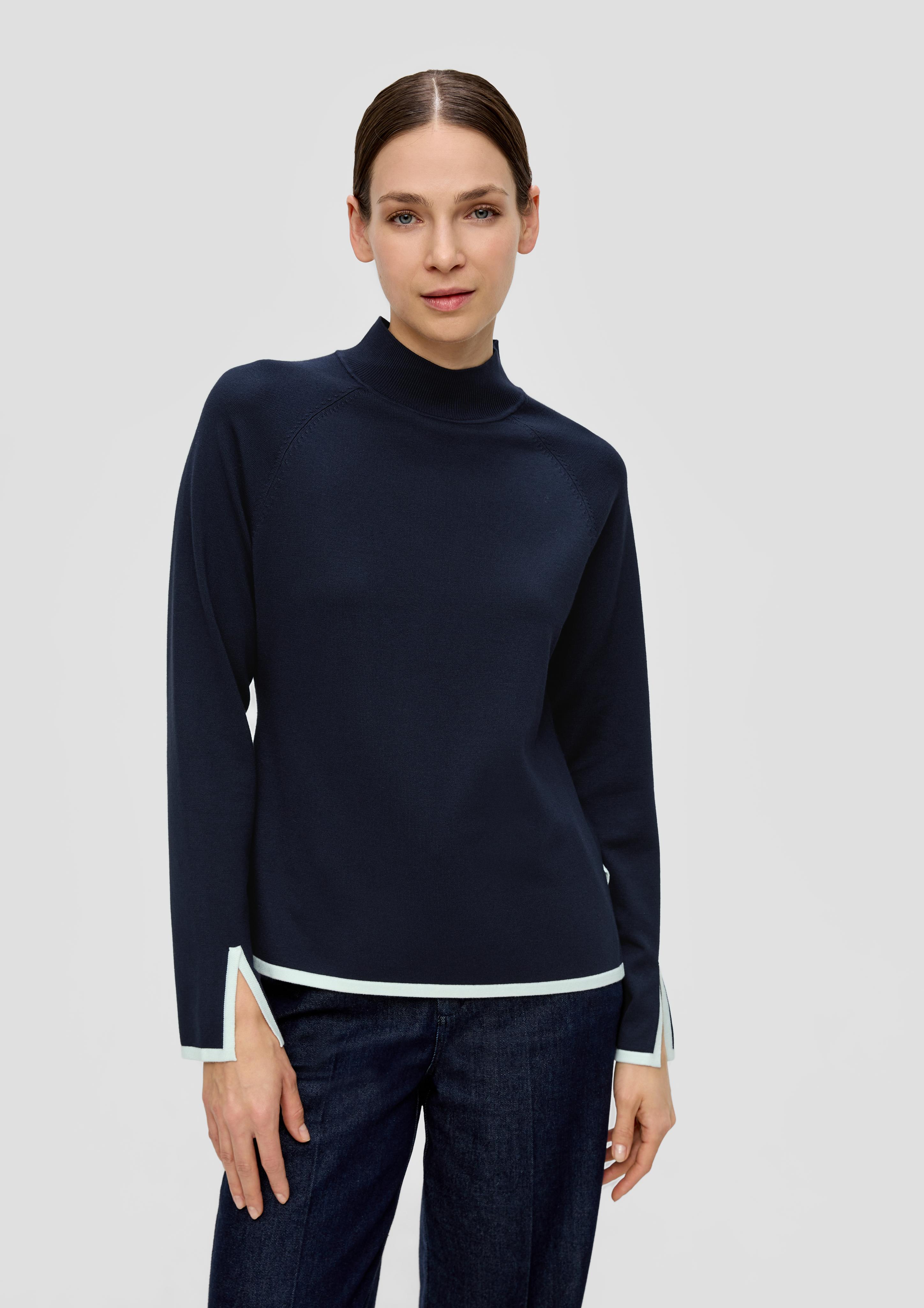 Strickpullover mit Stehkragen  2140483-5959
