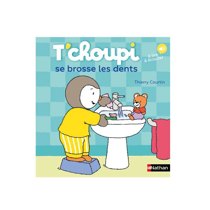 Livre T'Choupi se brosse les dents - Nathan Jeunesse