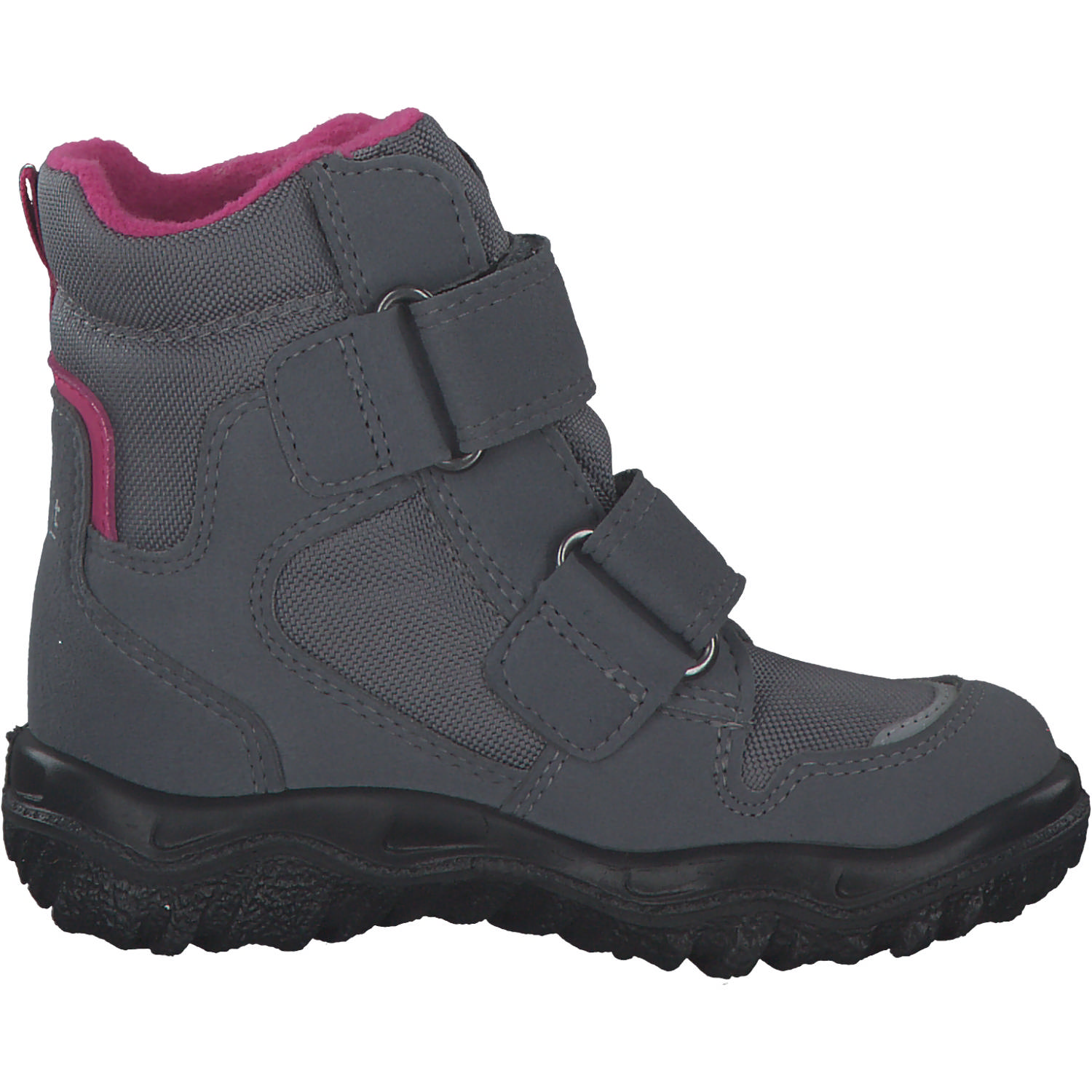 Superfit HUSKY 00045, Stiefel (Kinder), Kinder, Grau/rosa