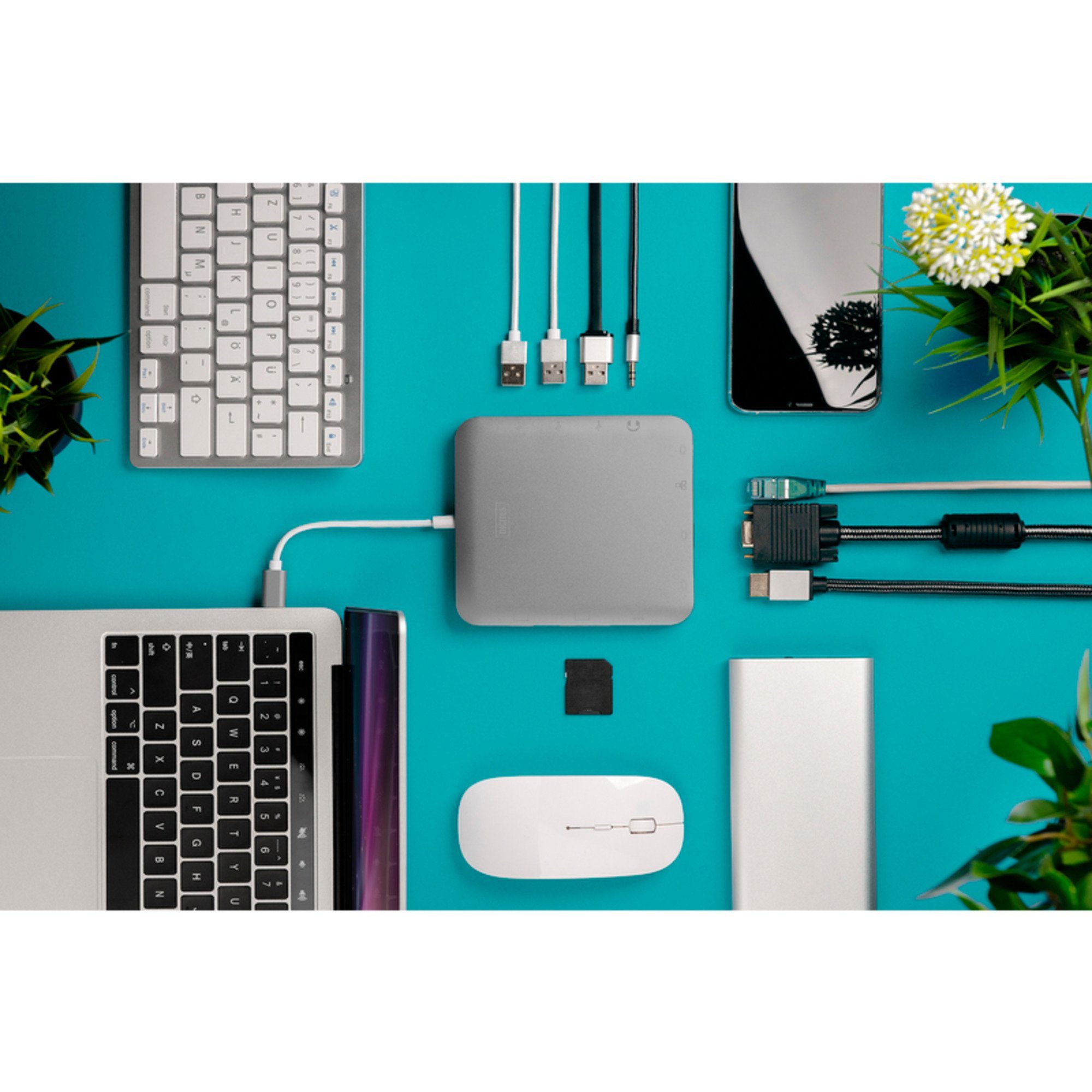 Digitus Laptop-Dockingstation Digitus Universal Docking Station, Dockingstation