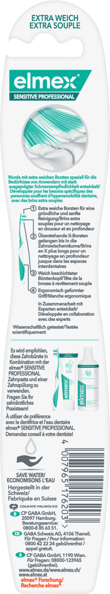 Zahnbürste Sensitive Professional extra weich, 1 St