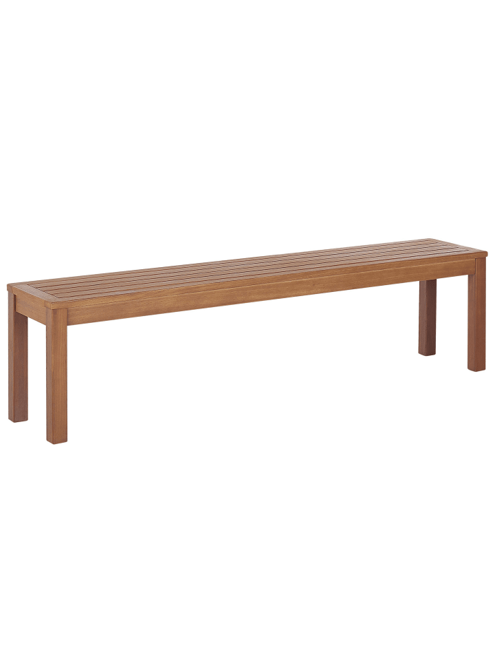 Beliani 3-tlg Gartentisch Set MONSANO in Heller Holzfarbton günstig kaufen onesize