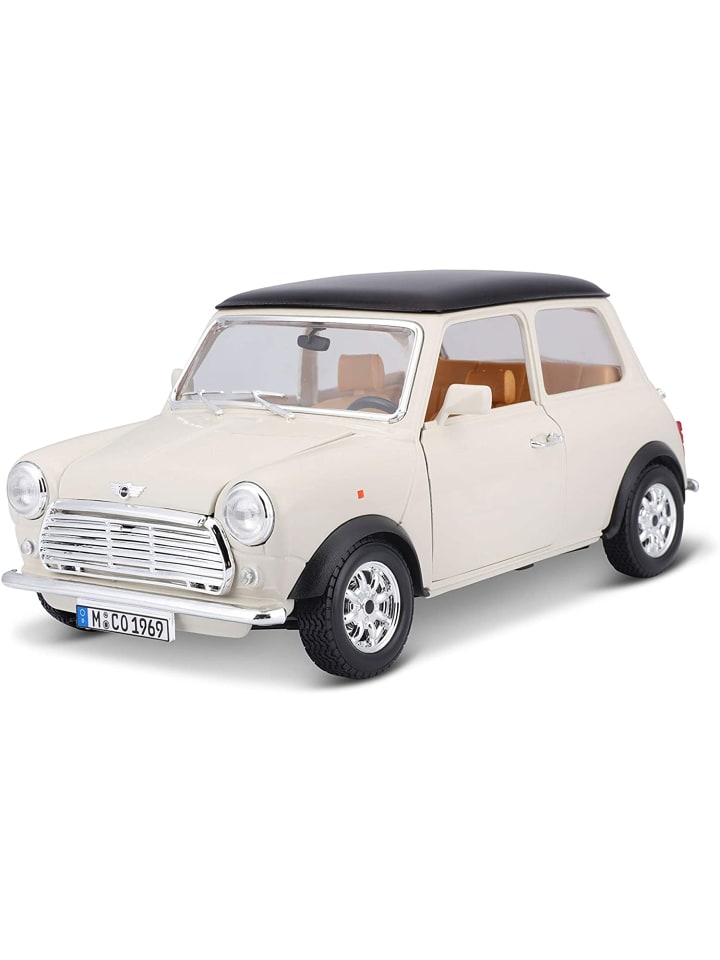 Bburago 18-12036 - Modellauto - Mini Cooper 1969 (grau, Maßstab 1:16) in grau günstig kaufen onesize