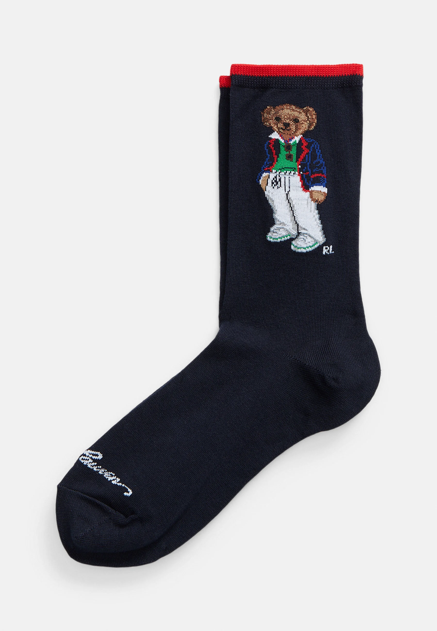 Calcetines individuales de cuello redondo Spring Bear de Polo Ralph Lauren - Calcetines