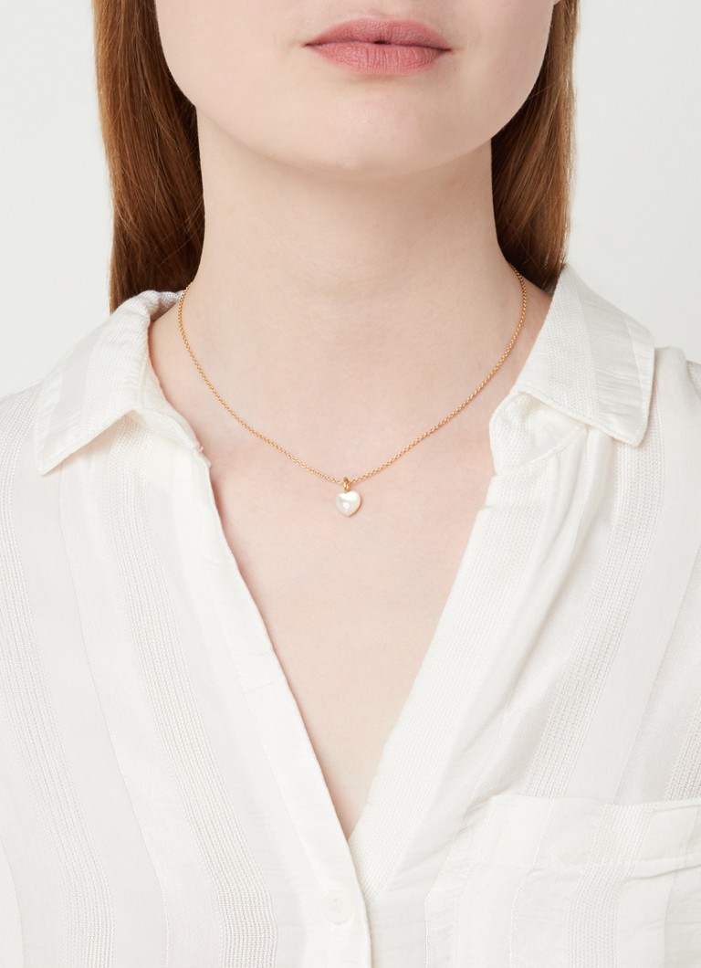 Pernille Corydon Ocean Heart necklace gold plated