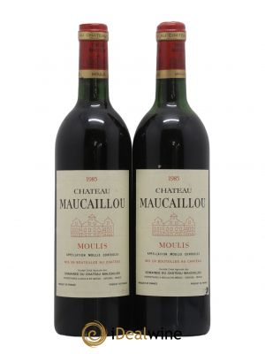 Château Maucaillou  1985 - Lot de 2 Bouteilles