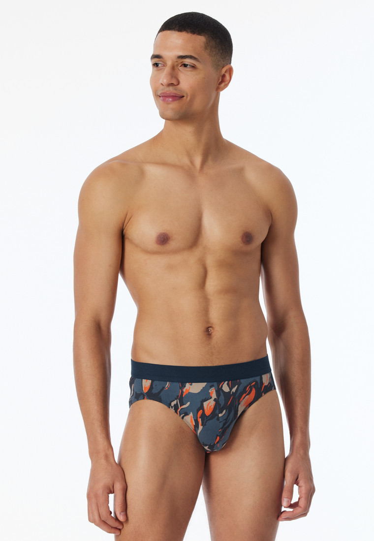 Rio-Slip atlantikblau gemustert - 95/5