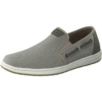 Rieker Leinen Slipper in beige