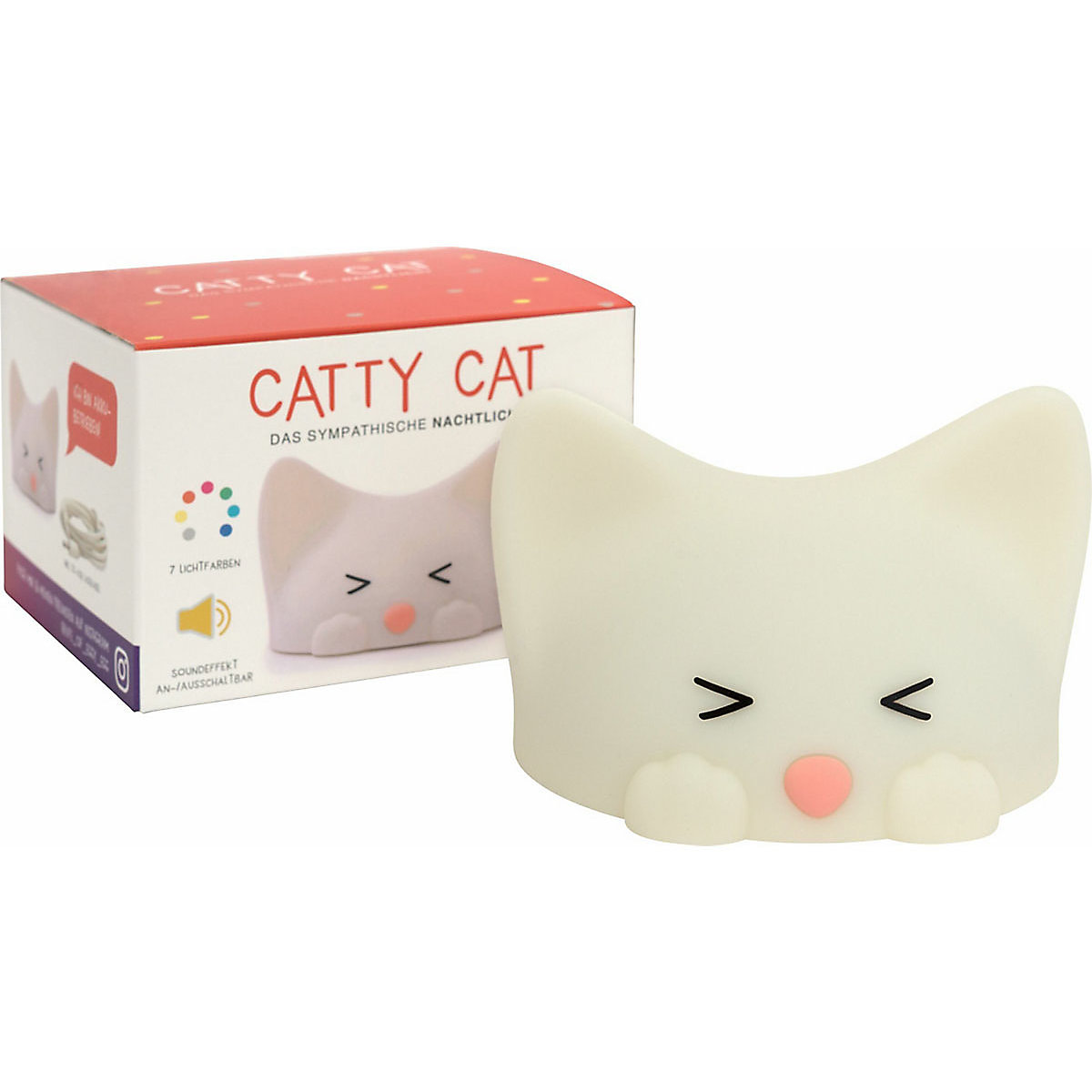USB Nachtlicht -  Catty Cat