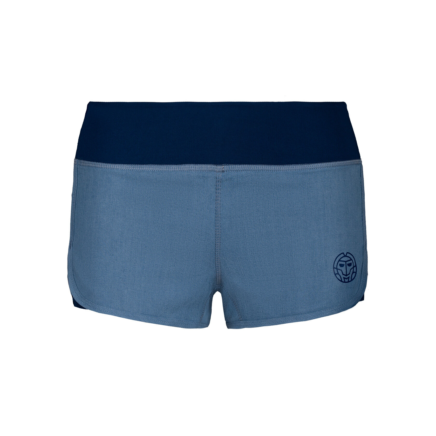Hulda Jeans Tech 2in1 Shorts Damen - Blau, Dunkelblau