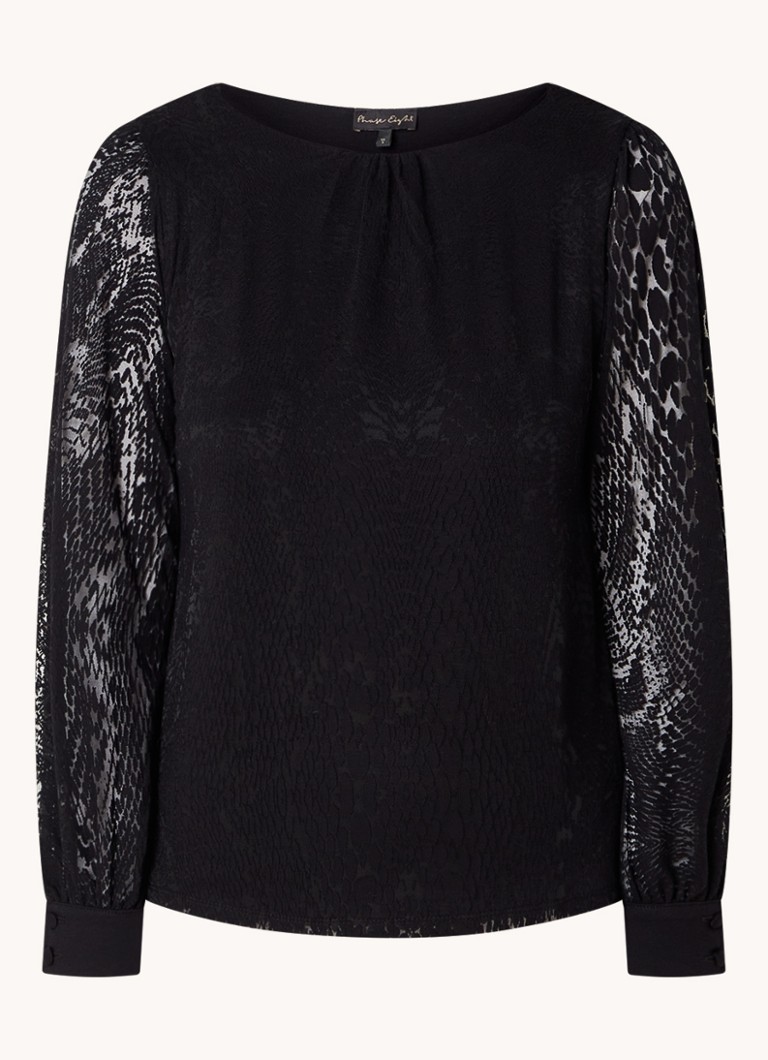 Διαφανές τοπ Azarliah Jacquard Phase Eight