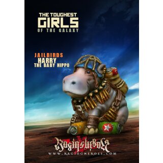 Harry the Baby Hippo JB Mascot