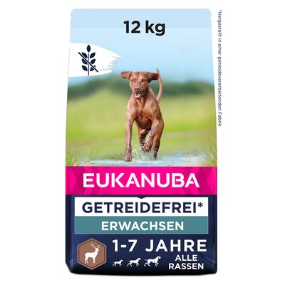 Eukanuba Grain Free Adult Large Dogs Wild