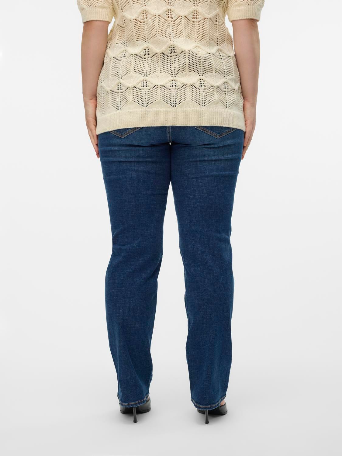 VMCFLASH Mid Rise Gerade geschnitten Jeans