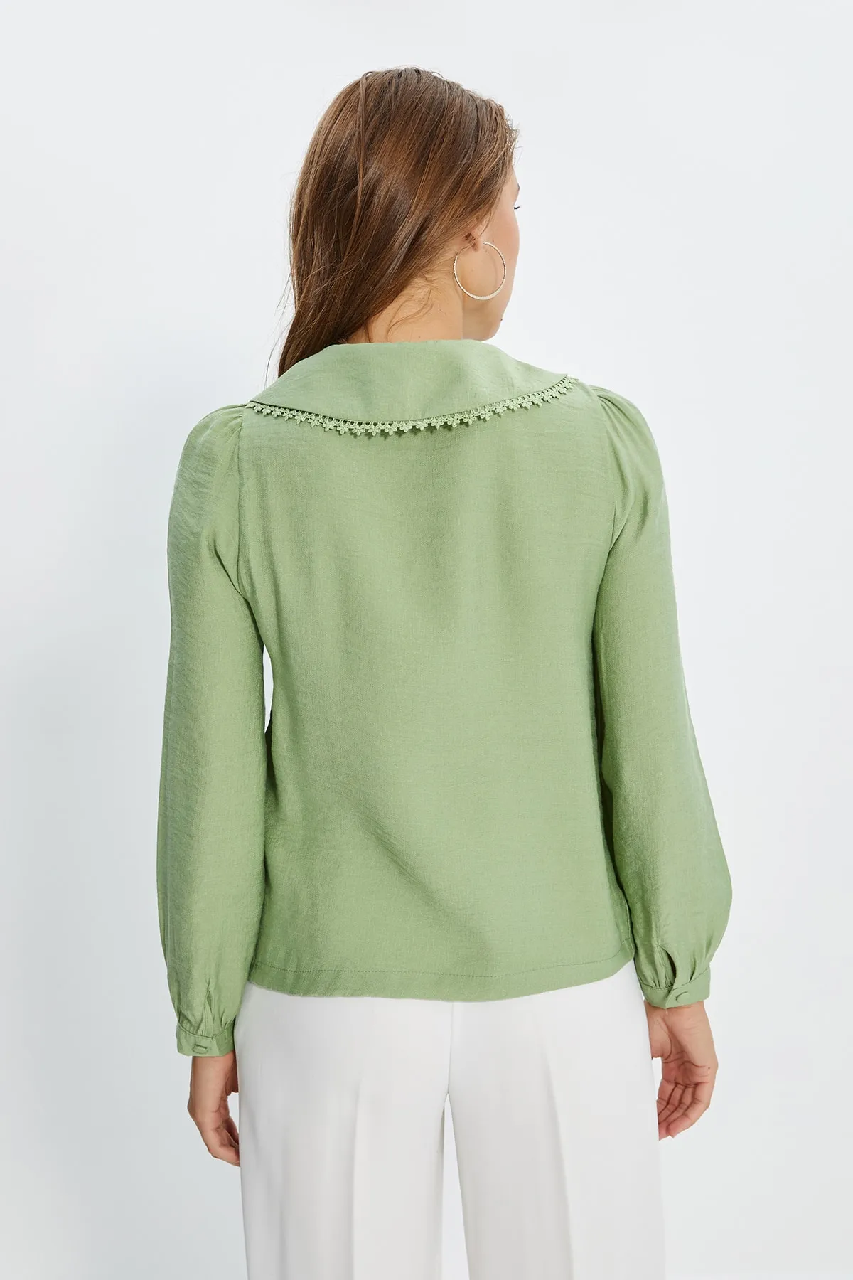 Trendyol Collection  Hemd - Grün - Regular Fit