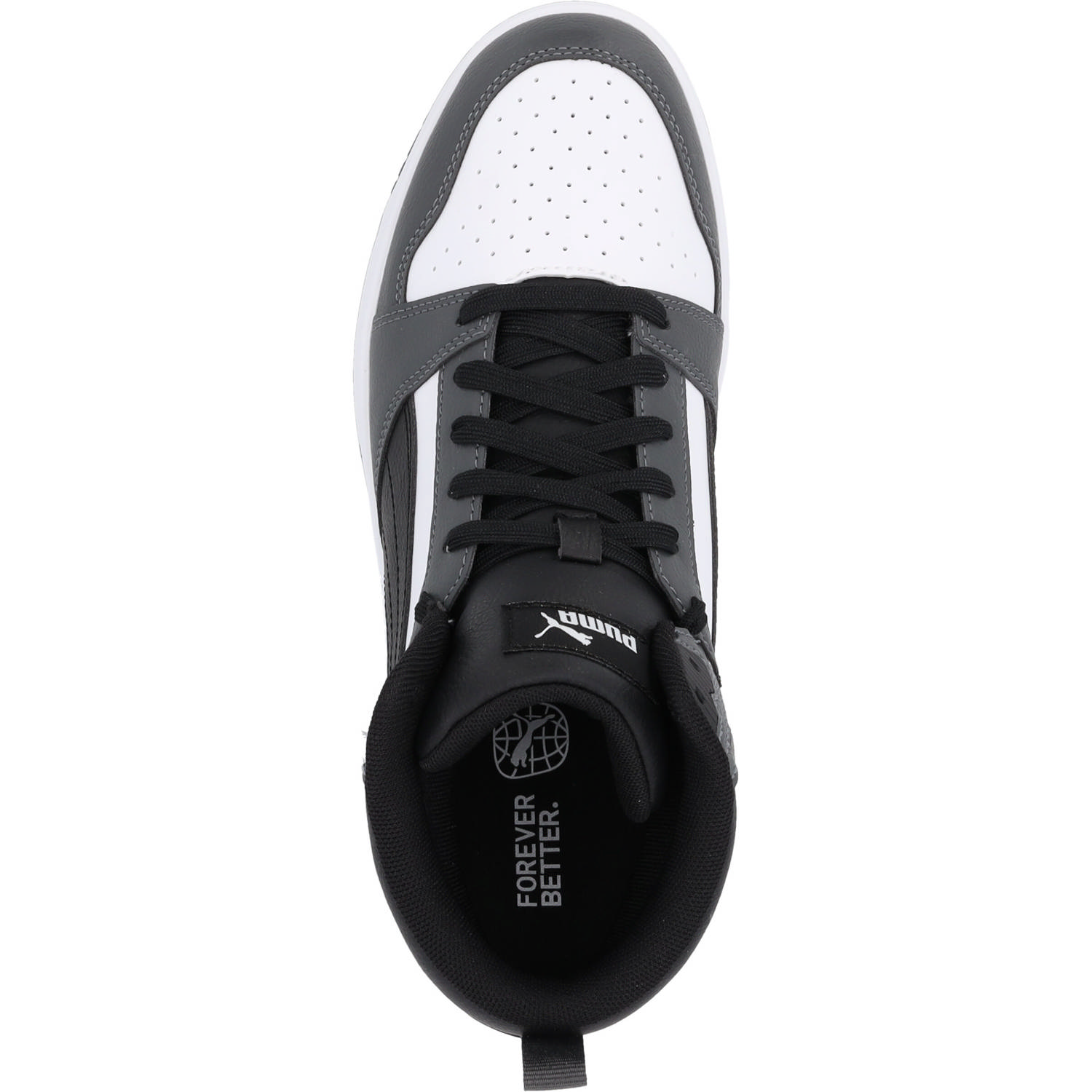 Puma Rebound v6 392326, Sneakers High, Herren, White black grey