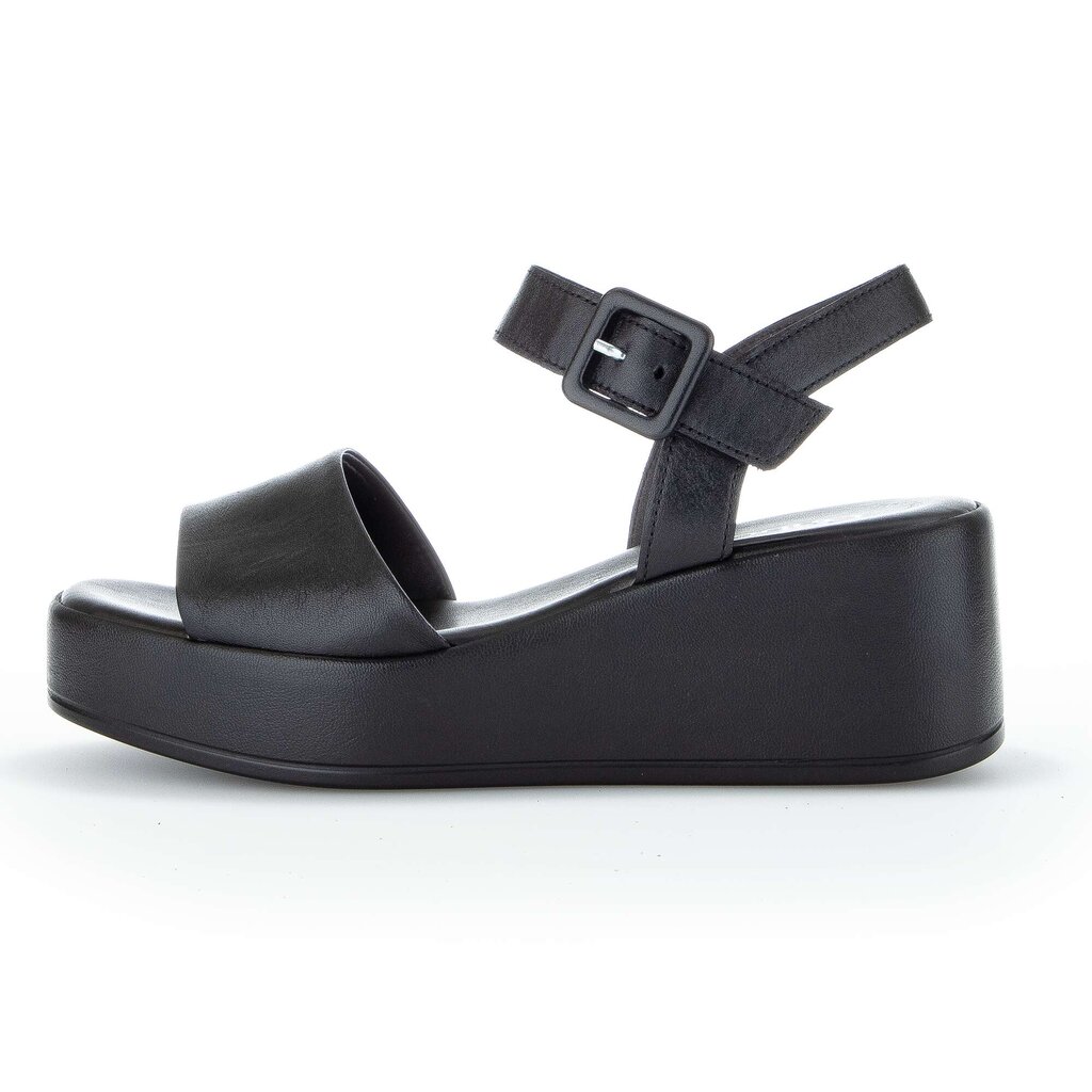 Gabor fashion Plateau Sandale schwarz