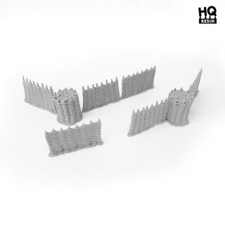 HQ Resin - Wicker Fence Set