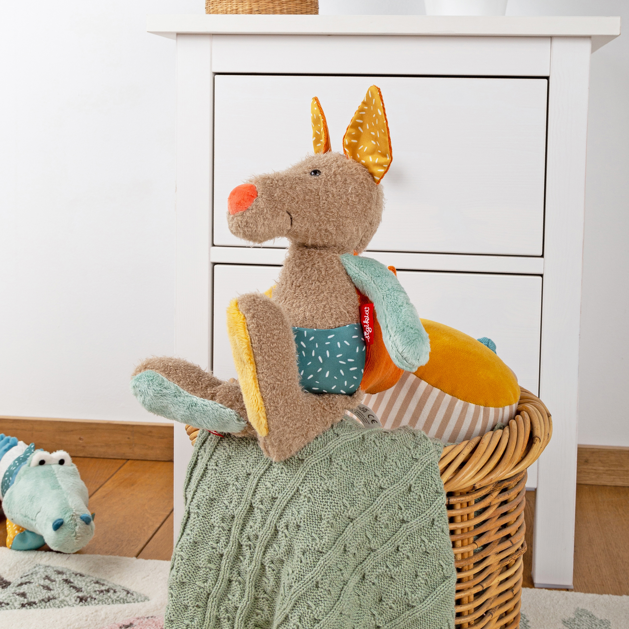 Kuscheltier Känguru, Patchwork Sweety