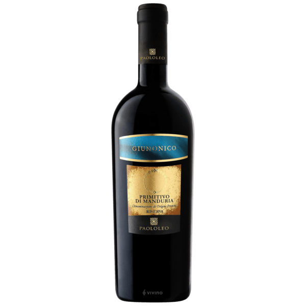 PaololeoGiunonico Riserva Primitivo di Manduria 2017