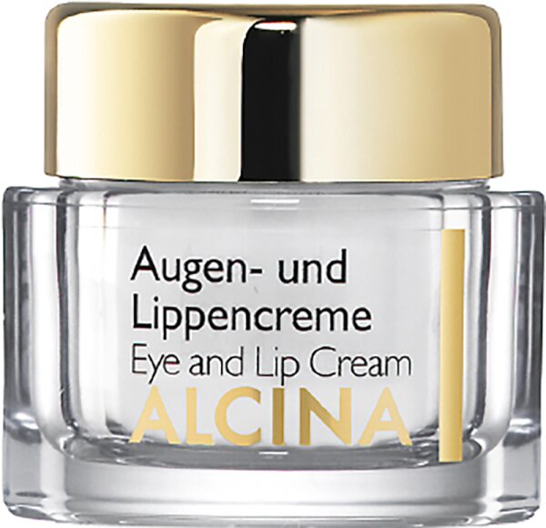 ALCINA Augen & Lippencreme Effekt und Pflege Gesichtscreme