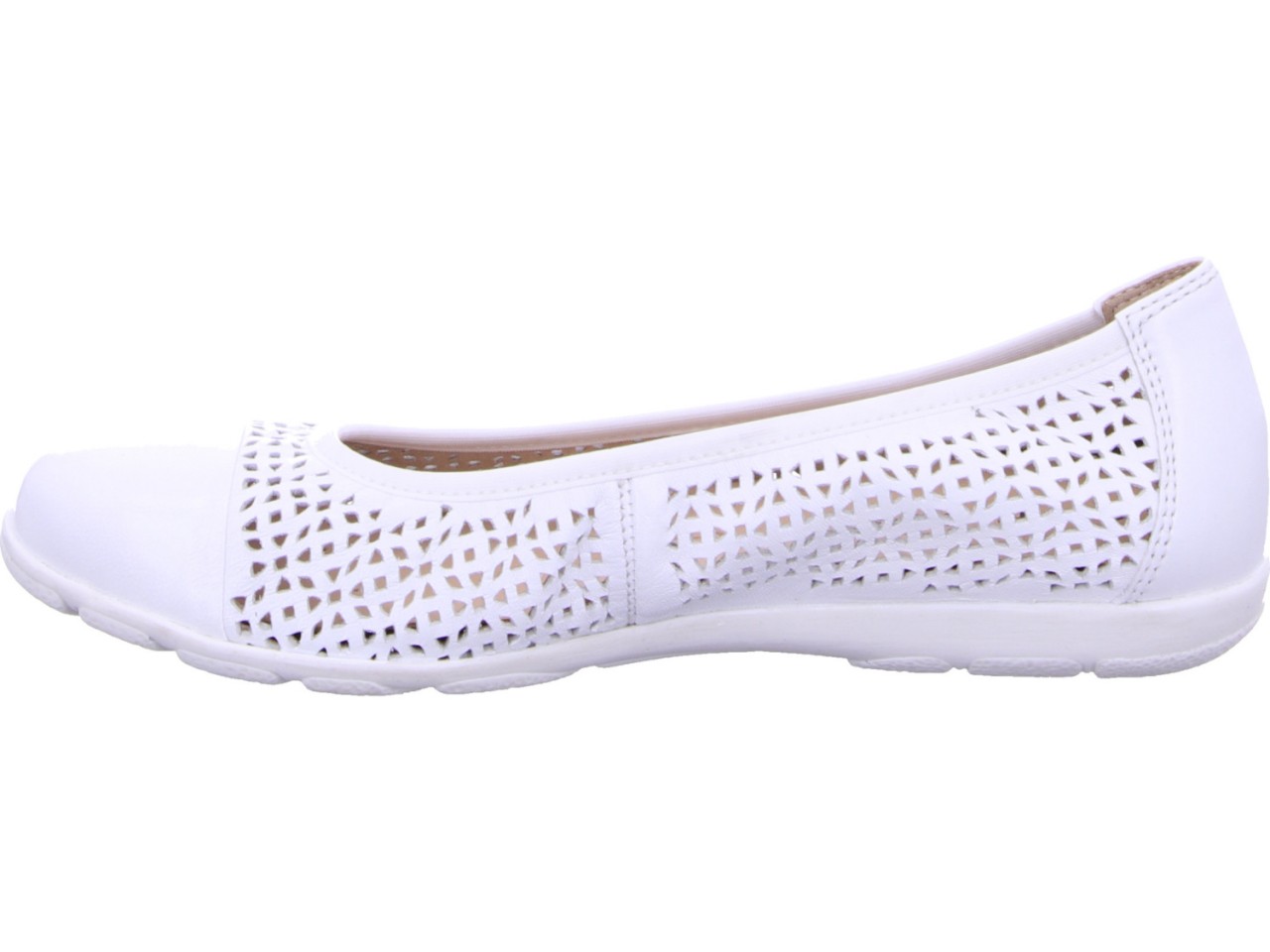 CAPRICE Ballerinas weiss